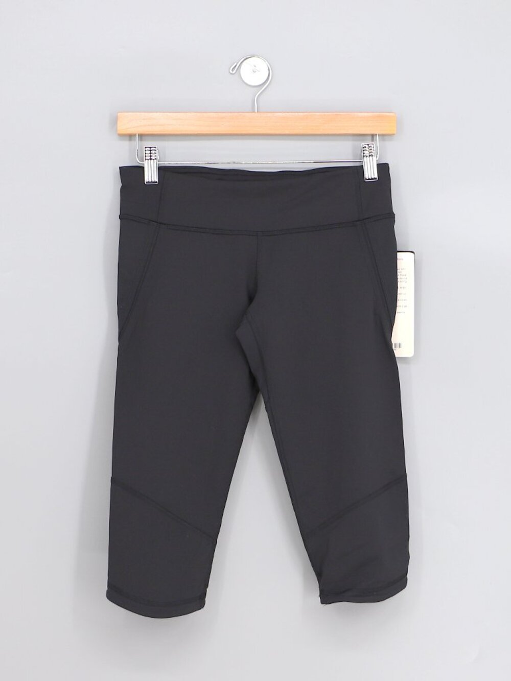 NWT LULULEMON Run Excel Crop Pants in Black Size 6